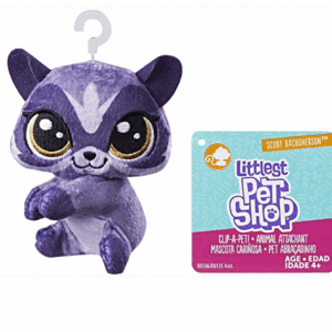 Littlest Pet Shop clip-a-pet Scoot racoonerson