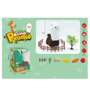 Interactieve mascotte Alpaca 22 cm danst, loopt