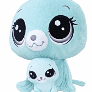 Hasbro Littlest Pet Shop Knuffel Vita Articson Turquoise 15 Cm