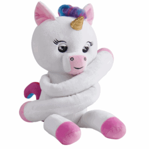 WoWee Fingerlings HUGS Gigi eenhoorn - Interactieve knuffel 40 cm