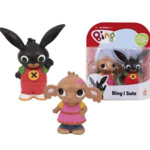 BING - Golden Bear Set van 2 beeldjes van Rabbit Bing en Sula