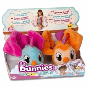 Bunnies friends Vogel met Magneet 2-pack - EAN: 842134097810