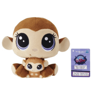 Littlest Pet Shop Plush Pairs MONA JUNGLEVINE