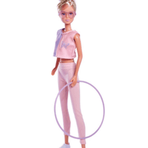 Steffi Love - Hula Hoop - Steffi draagt een sportieve outfit met hoelahoep en mechanische functie - Modepop - 29 cm - 105733619