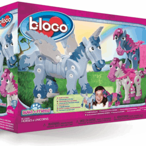 Bloco Toys Paarden en Eenhoorns Bouwset