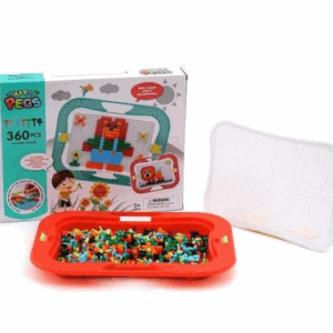 Puzzel - Platter Pegs - Kralen Puzzel