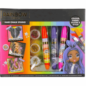 Rainbow hair beauty set 25x4x20 WB 90-0025