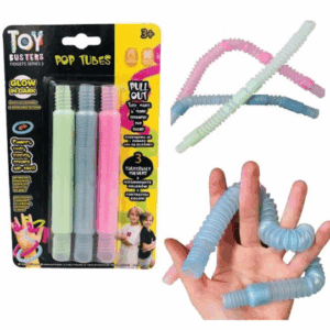 Toys Busters Pop Tubes - 3 Stuks