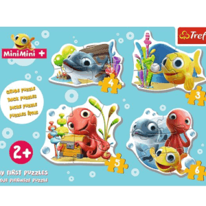 Trefl puzzel Baby Classic - MiniMini Fish - 4-in-1 legpuzzel set.