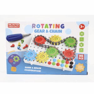 Rotating Gear & Chain - Roterend tandwiel en ketting
