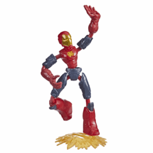 Marvel Avengers Bend N Flex Missions Iron Man Fire Mission - Speelfiguur
