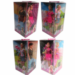 SIMBA Steffi set van 4 BABY'S, HOND, KEVIN, HAARSTUK