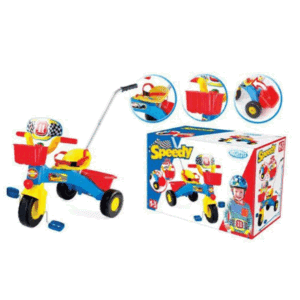 Speedy Tricycle with guide bar - Balance Bike - Kinderdriewieler