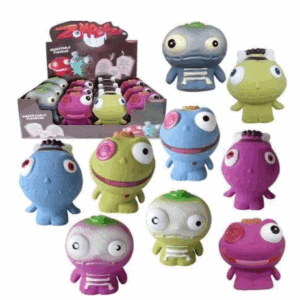 Zombeezz Beeldje van Zombie crush 10cm - Willekeurig - 1 stuk