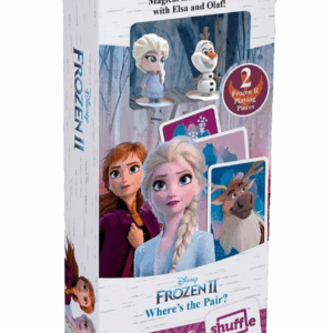 Frozen 2 kaartspel - 2 mini-figuurtjes (Elsa en Olaf)