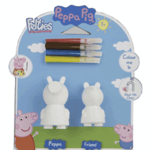 Peppa Pig Dubbelpak viltjes - Felties in Twin Blisterpack assorti 18x20cm