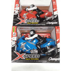 XSPEED SUPER MOTORBIKE SPEELGOEDMOTOR MET LICHTGEVENDE BANDEN EN GELUID WORD WILLEKEURIG VERZONDEN