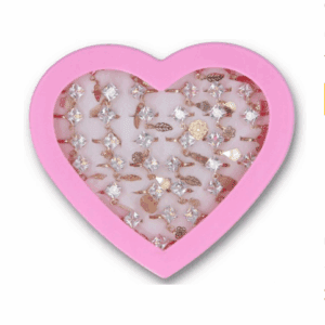 VERSTELBARE GOUDEN PRINSES RING+HANGER