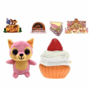 Wild Cakes knuffeldier 13cm ruikend - Willekeurig verzonden