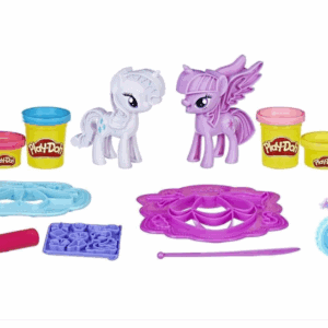 PLAY DOH MY LITTLE PONY PRINCESS 2 PONY CON ACCESSORI