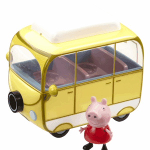 Peppa Pig - een Peppy-camper met een figuur aanbeden door alle kinderen
