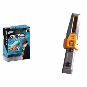 Grafix metaaldetector - spy item 20 cm oranje/grijs