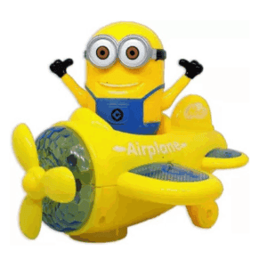 MINIONS Hot Speed ​​Omni-directioneel vliegtuigspeelgoed voor kinderen (KLEUR KAN VARIEREN VOLGENS DE BESCHIKBAARHEID)