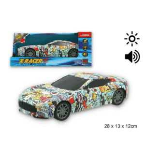 Aangedreven auto (Licht en geluid)