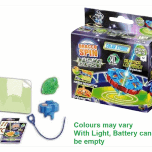 Dracco Spin Laser Blast Tol in doosje assorti 12x13cm