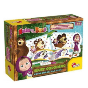 MASHA EN MICHKA Babykleuring We Color Set