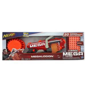 NERF Megalodon N-Strike Mega Toy Blaster with 60 Darts