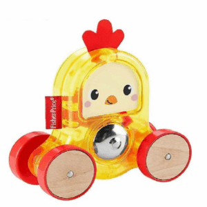 Een Fisher Price-auto voor een baby WORD WILLEKEURIG VERZONDEN